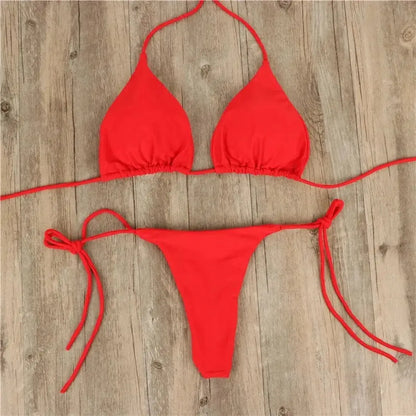 Set Plage : Haut Rembourré & String-Saylana