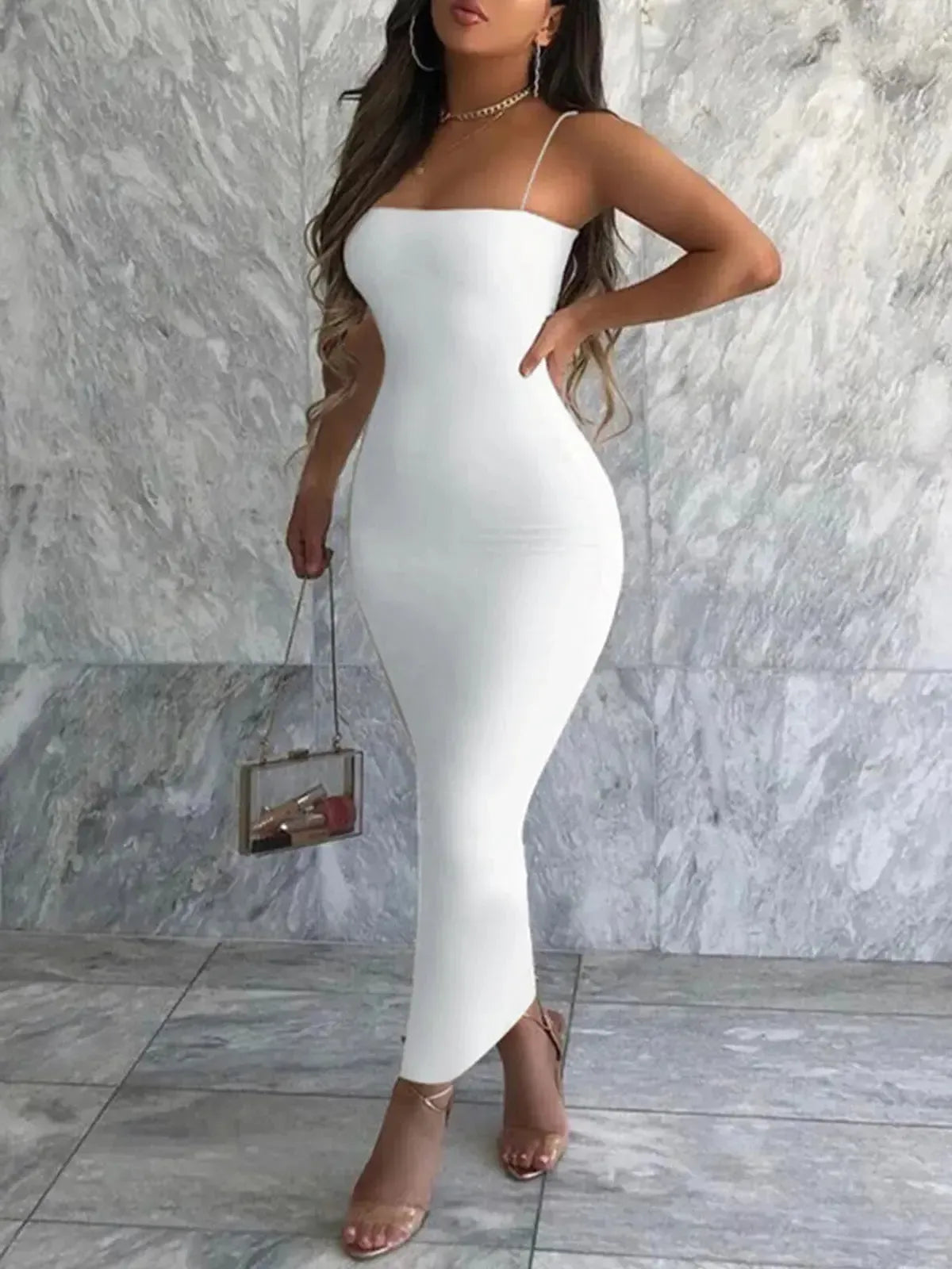 Sexy Dos Nu à Bretelles Fines-Saylana