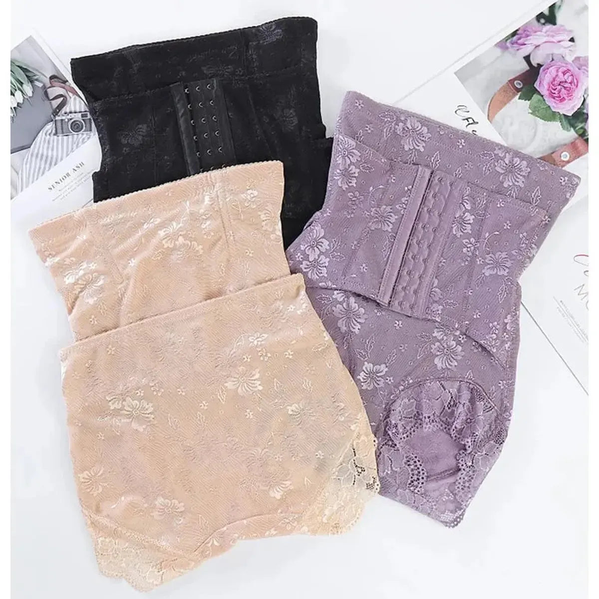 Shapewear Taille Haute Plus Size-Saylana