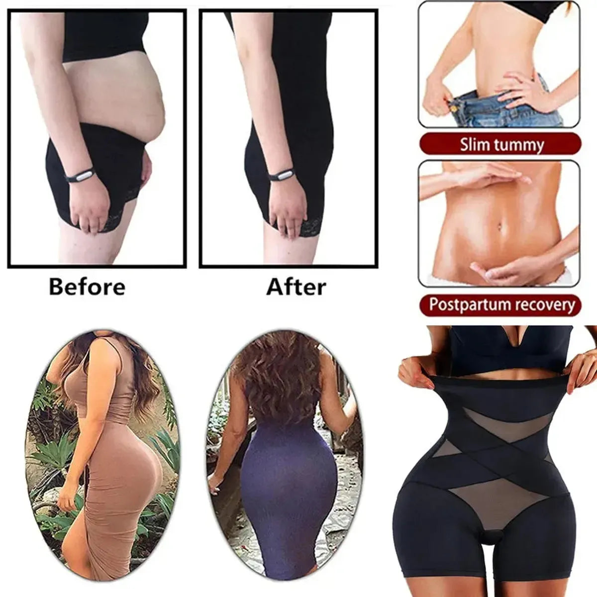 Shapewear Ventre Plat Sculptant-Saylana