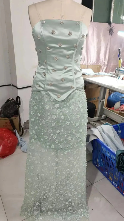 Sheath Glamour à Sequins-Saylana
