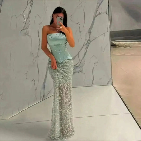 Sheath Glamour à Sequins - Saylana