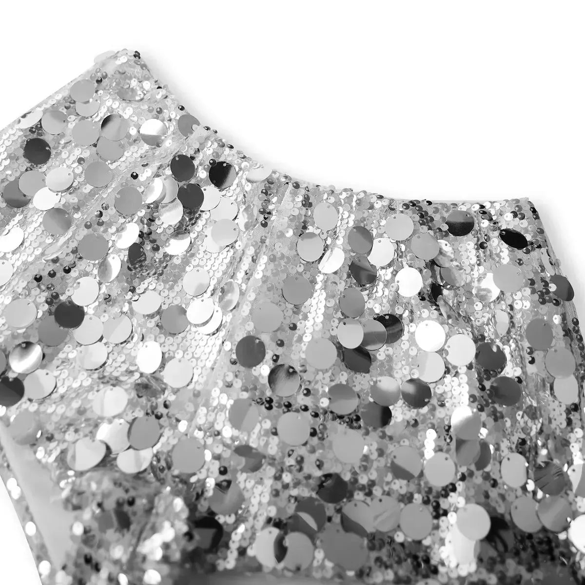 Short à Sequins Brillants-Saylana