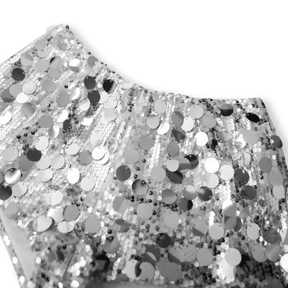 Short à Sequins Brillants-Saylana