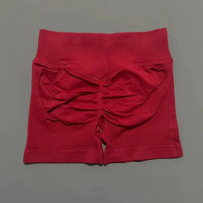 Short de Sport Taille Basse Sans Couture-Saylana
