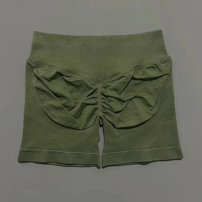 Short de Sport Taille Basse Sans Couture-Saylana