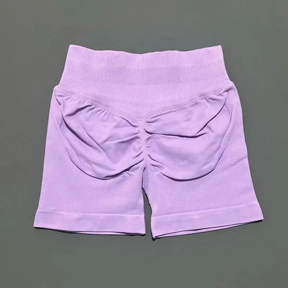 Short de Sport Taille Basse Sans Couture-Saylana