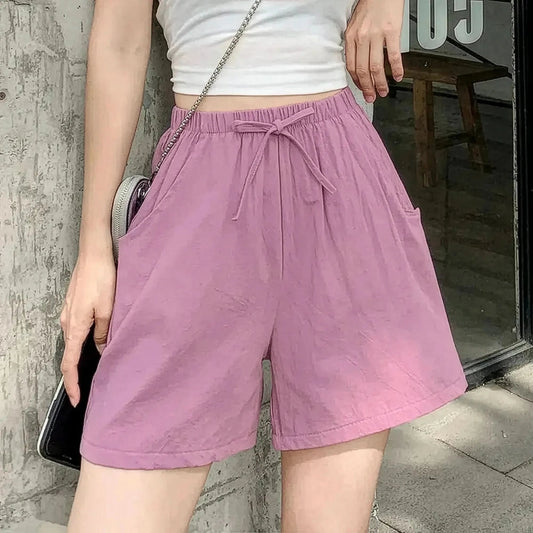 Short femme lin et coton léger - Saylana