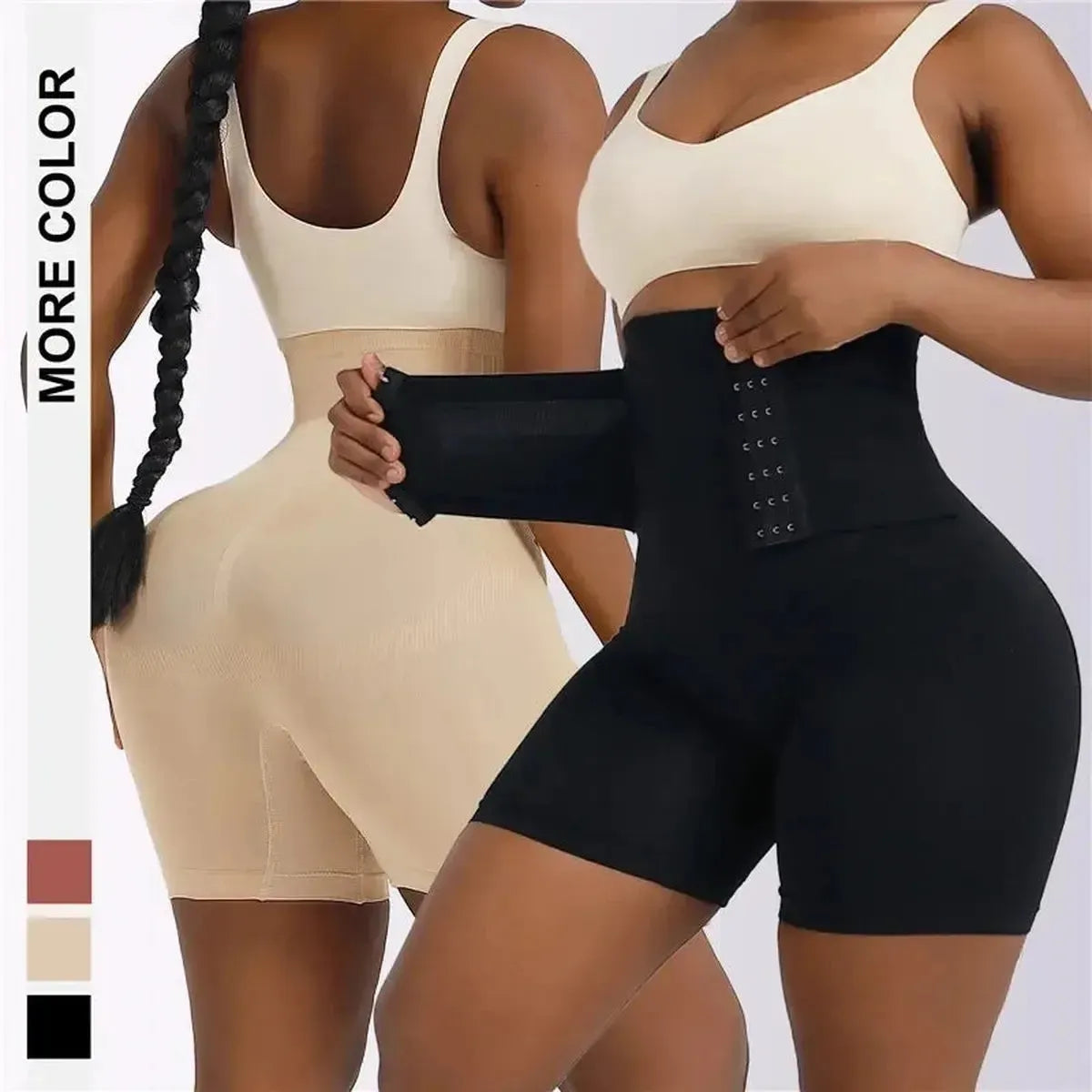 Short Gaine Femme Taille Haute-Saylana