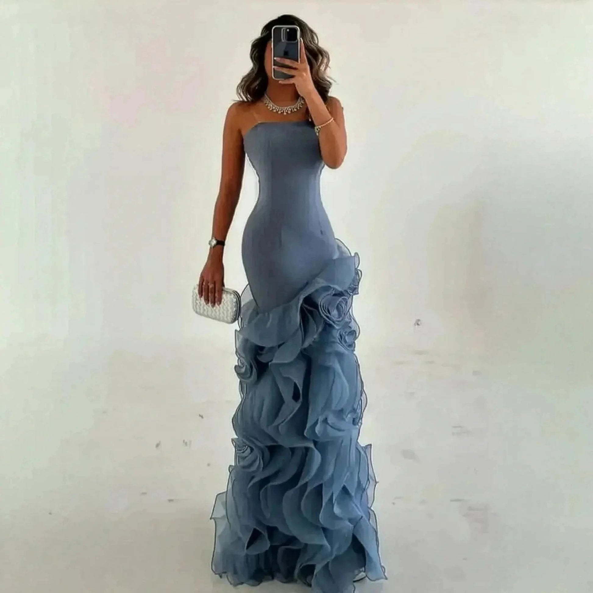 Sirène Asymétrique à Volants - Saylana