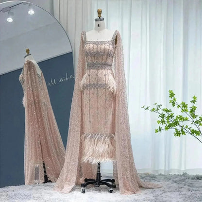 Sirène Grise Luxe à Plumes Sharon Said - Saylana