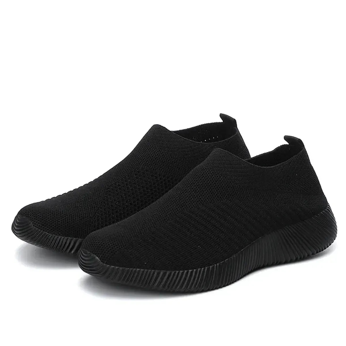 Sneakers Basses Respirantes en Maille-Saylana