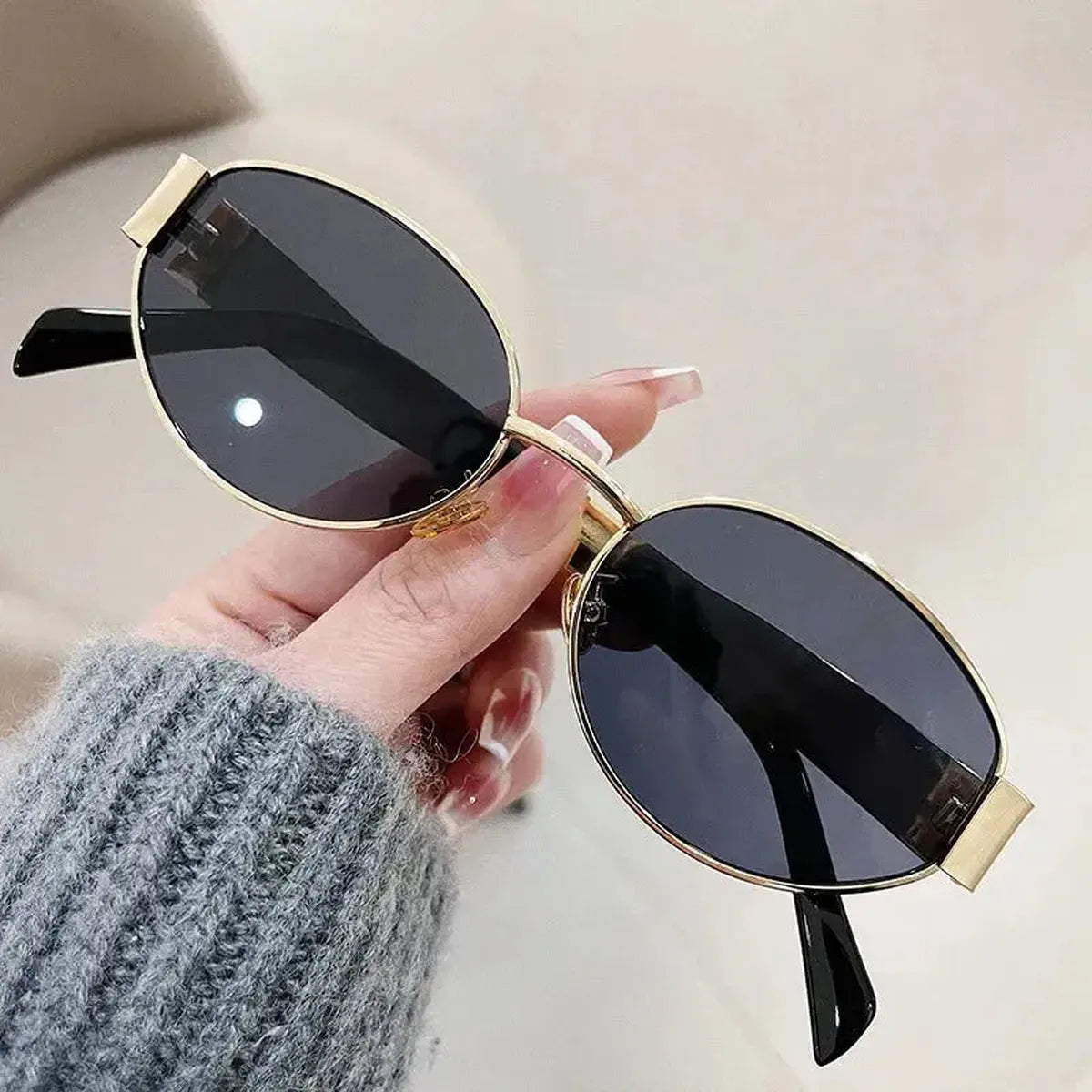 Solaires Rétro Chic Haute Qualité-Saylana