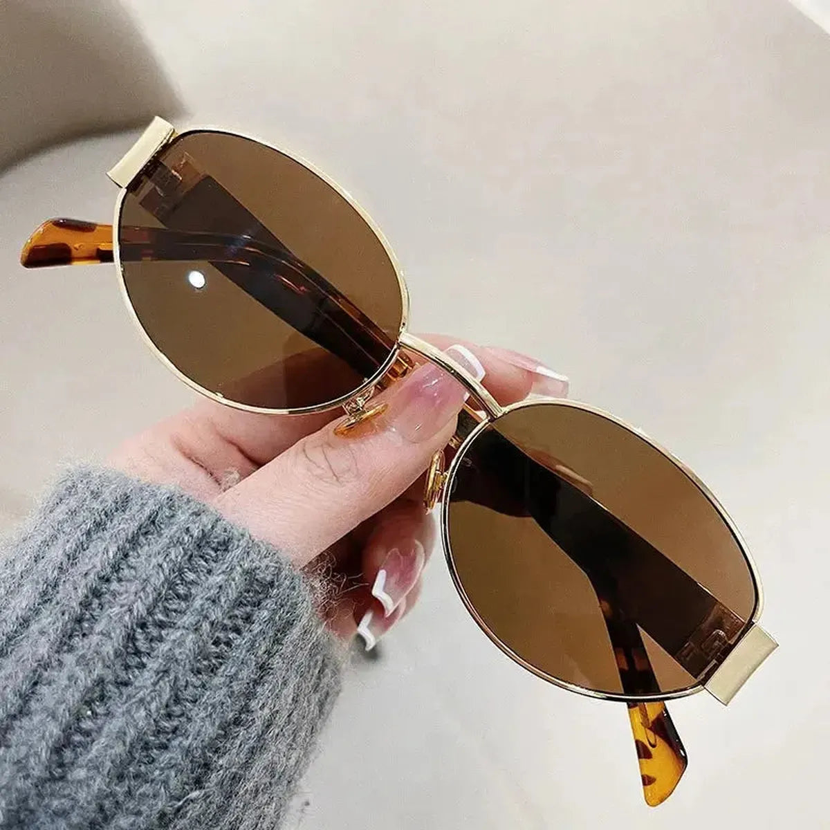 Solaires Rétro Chic Haute Qualité-Saylana