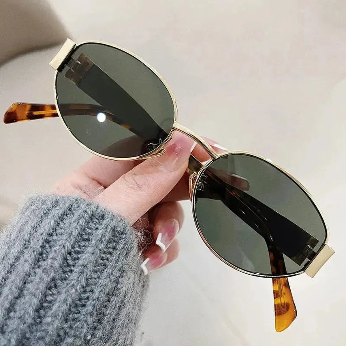 Solaires Rétro Chic Haute Qualité-Saylana