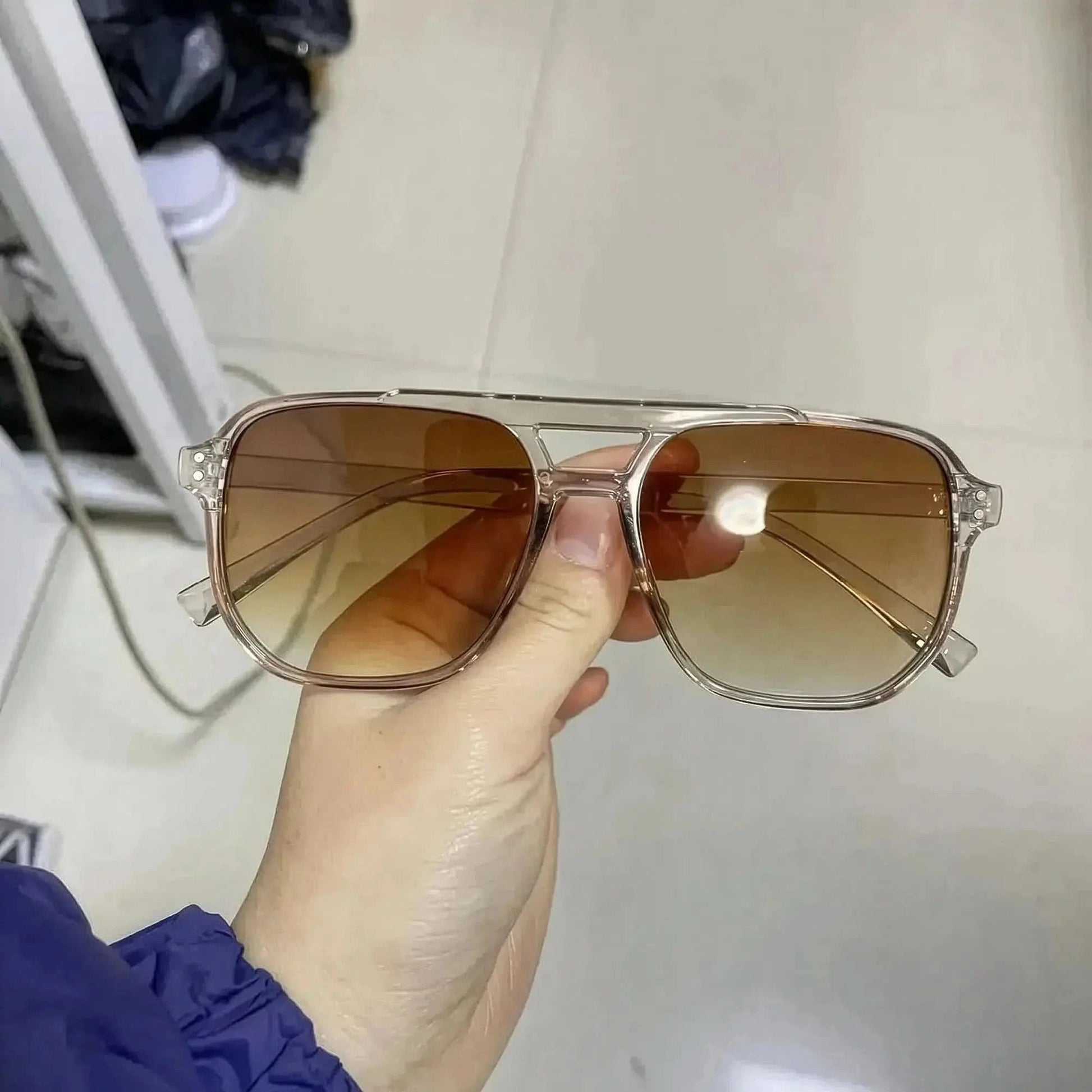 Solaires Unisexe Design Noir - Saylana