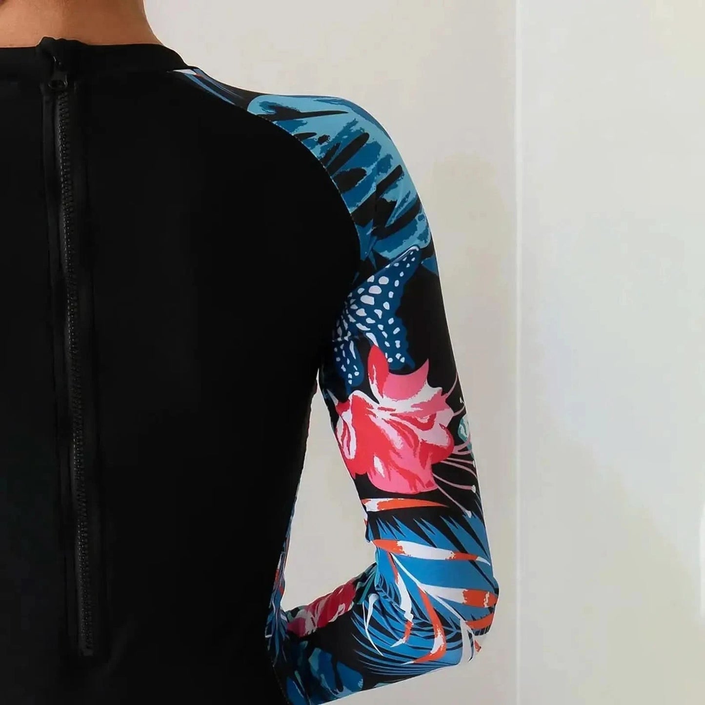 Sportif Manches Longues Imprimé - Saylana