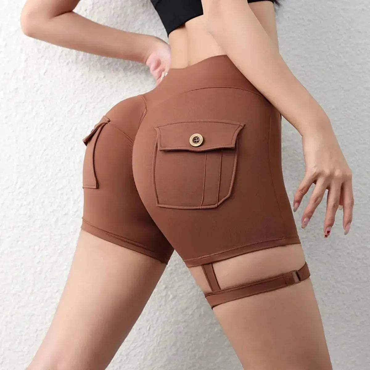 Style cargo sport avec poches pratiques-Saylana