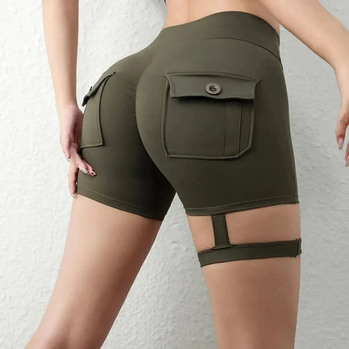 Style cargo sport avec poches pratiques-Saylana