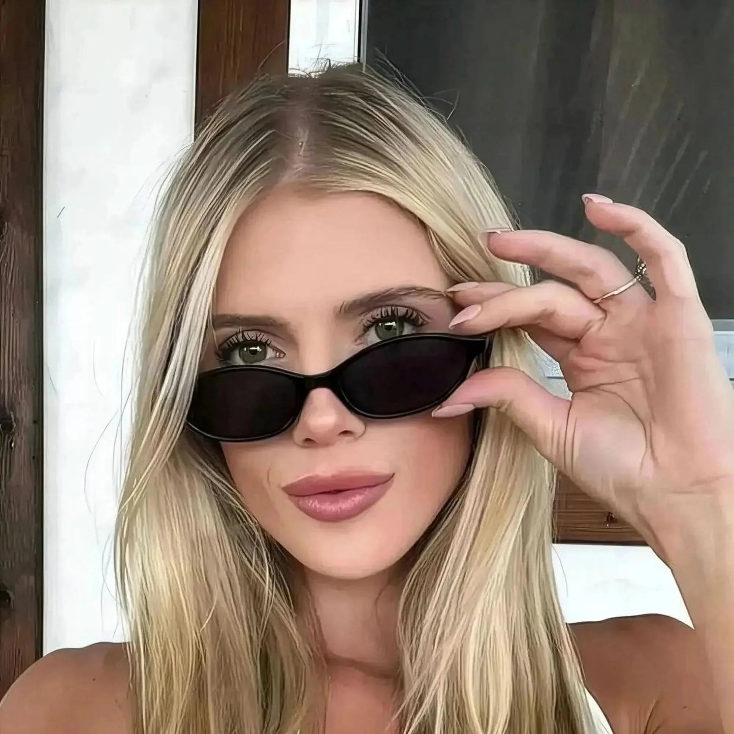 Sunnies 90s Ovales Tendance - Saylana