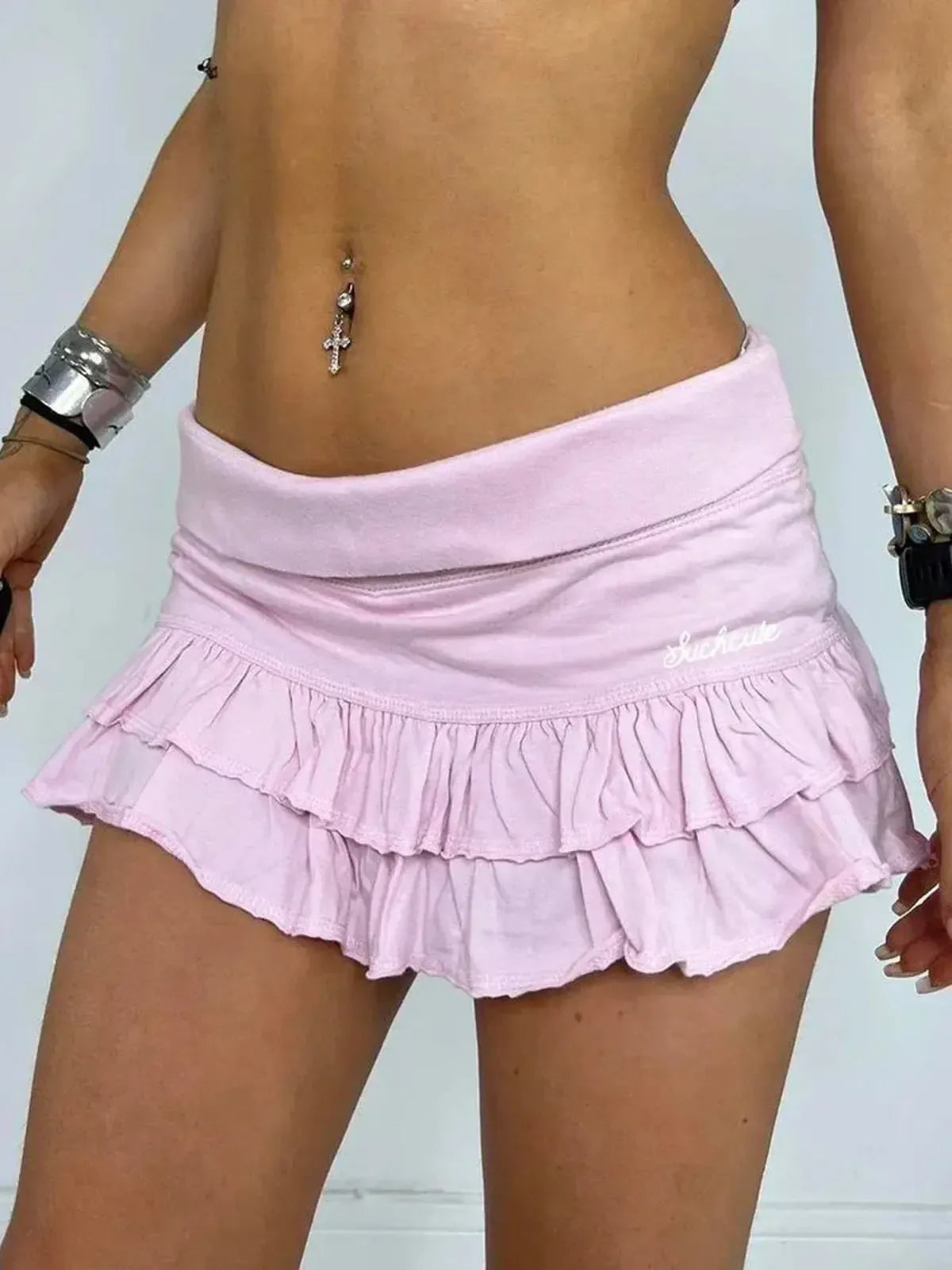 Super Mini Jupe Plissée Slim-Saylana