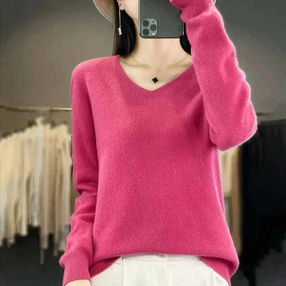 Sweater Cachemire Fin Hiver - Saylana