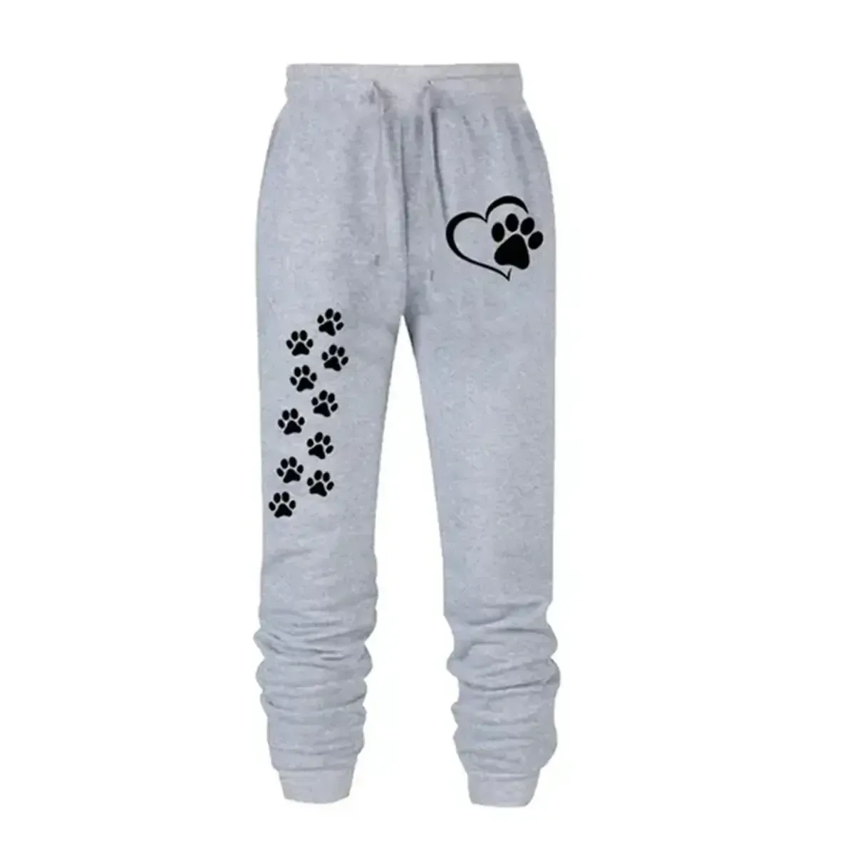 Sweatpants Confort avec Motif Félin Original-Saylana