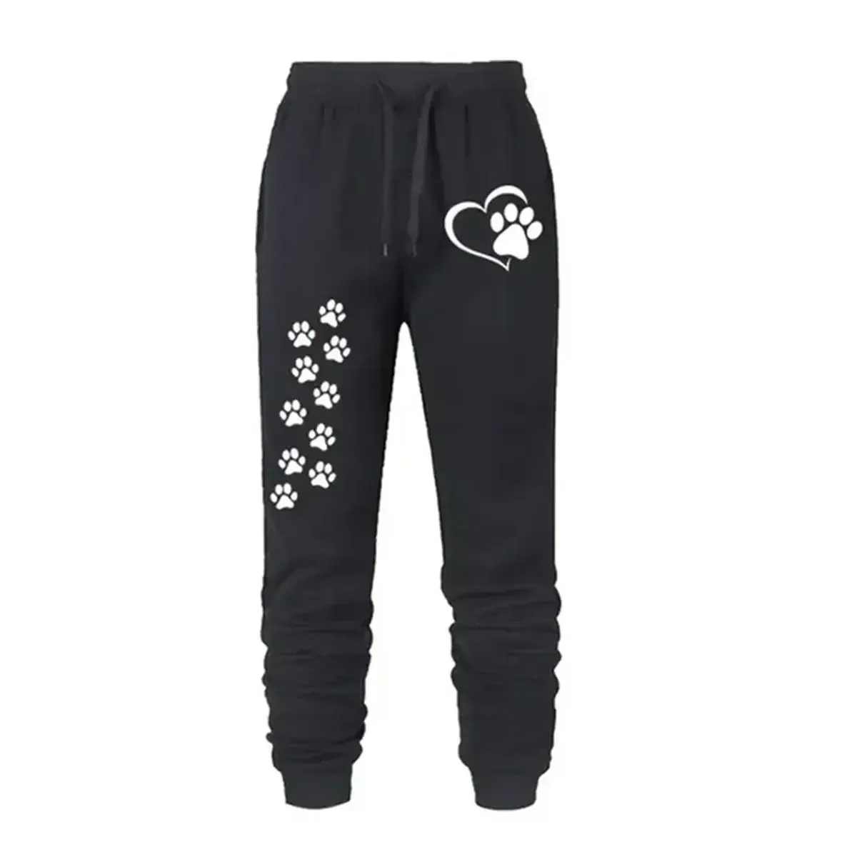 Sweatpants Confort avec Motif Félin Original-Saylana