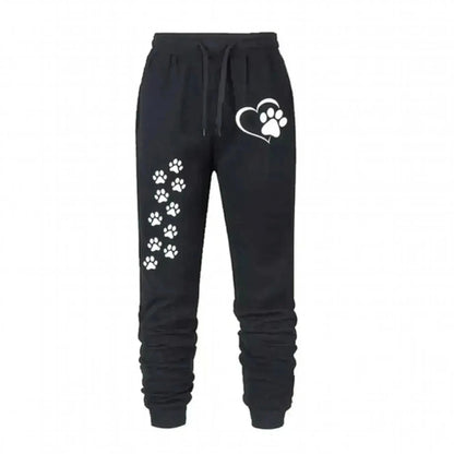 Sweatpants Confort avec Motif Félin Original - Saylana