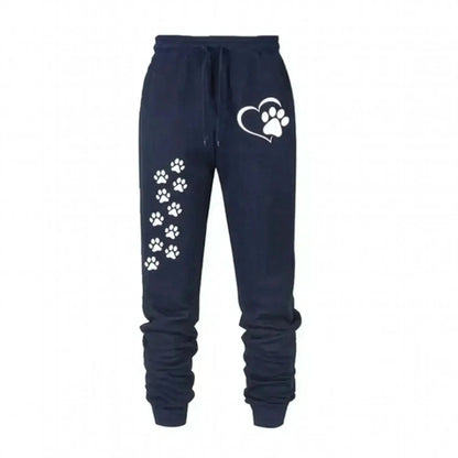 Sweatpants Confort avec Motif Félin Original - Saylana