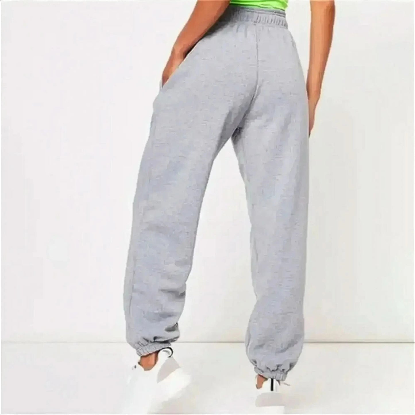 Sweatpants Confort avec Motif Félin Original - Saylana