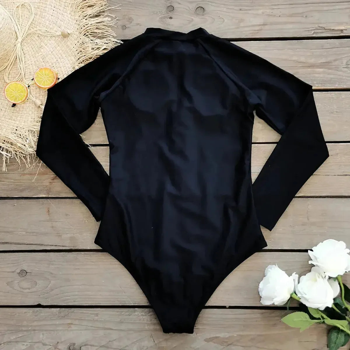 Swimwear Tropical Solide-Saylana