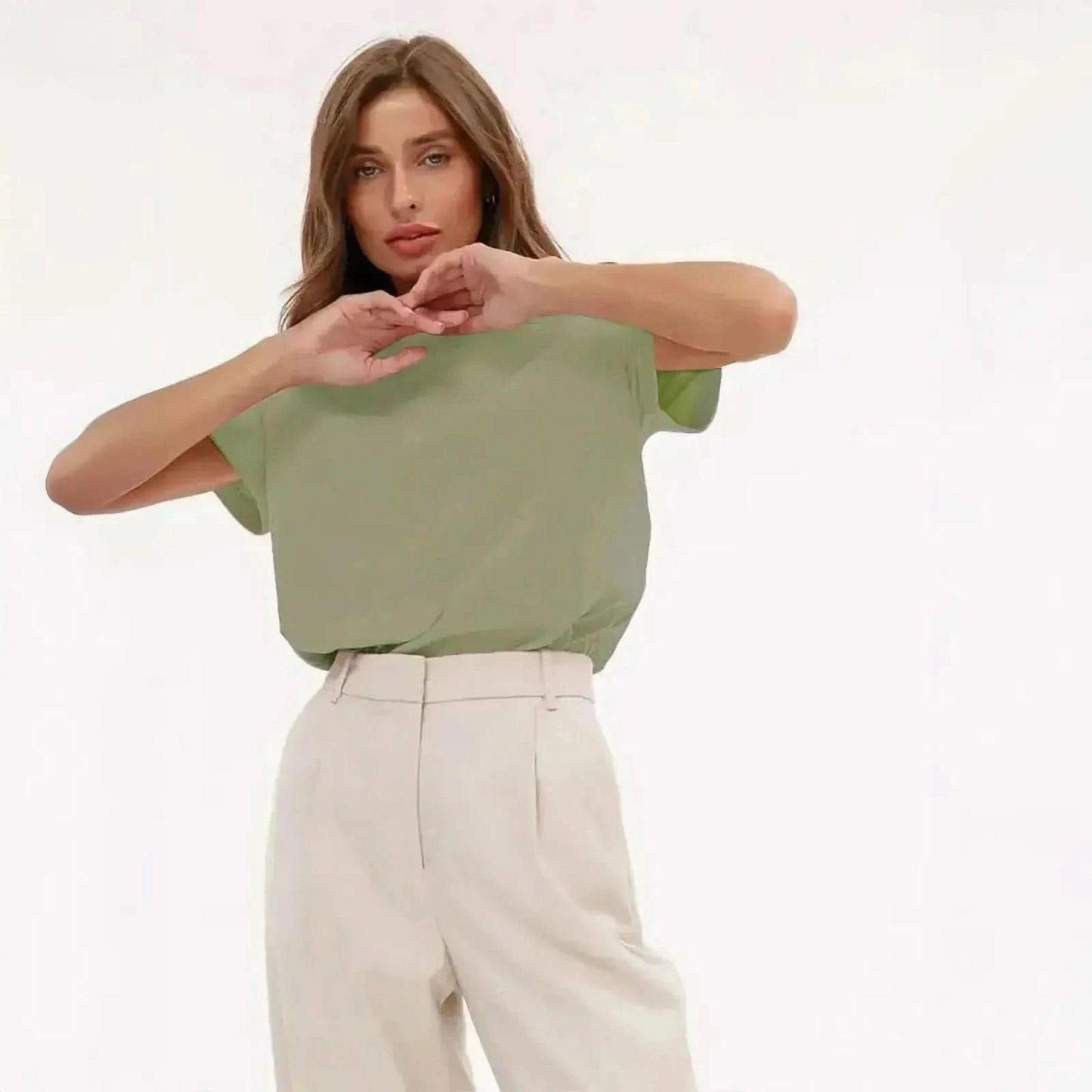 T-shirt coton doux, coupe ample - Saylana