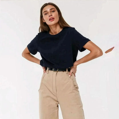 T-shirt coton doux, coupe ample - Saylana