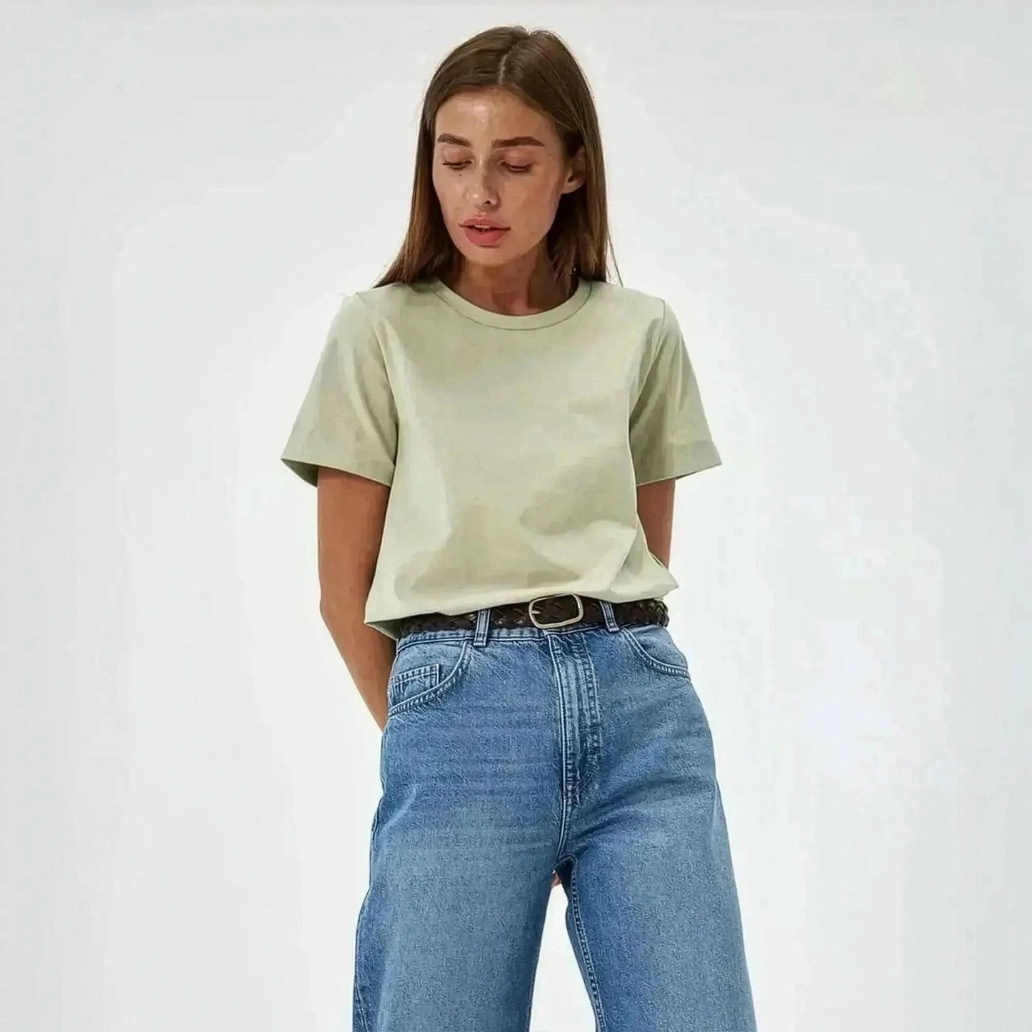 T-shirt coton doux, coupe ample - Saylana