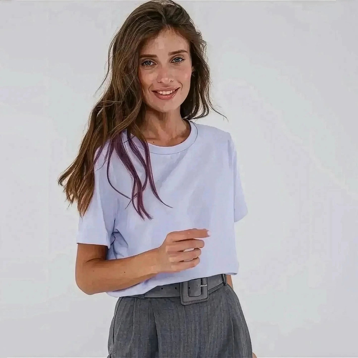 T-shirt coton doux, coupe ample - Saylana