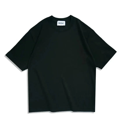 T-shirt oversize unisexe au style coréen casual-Saylana