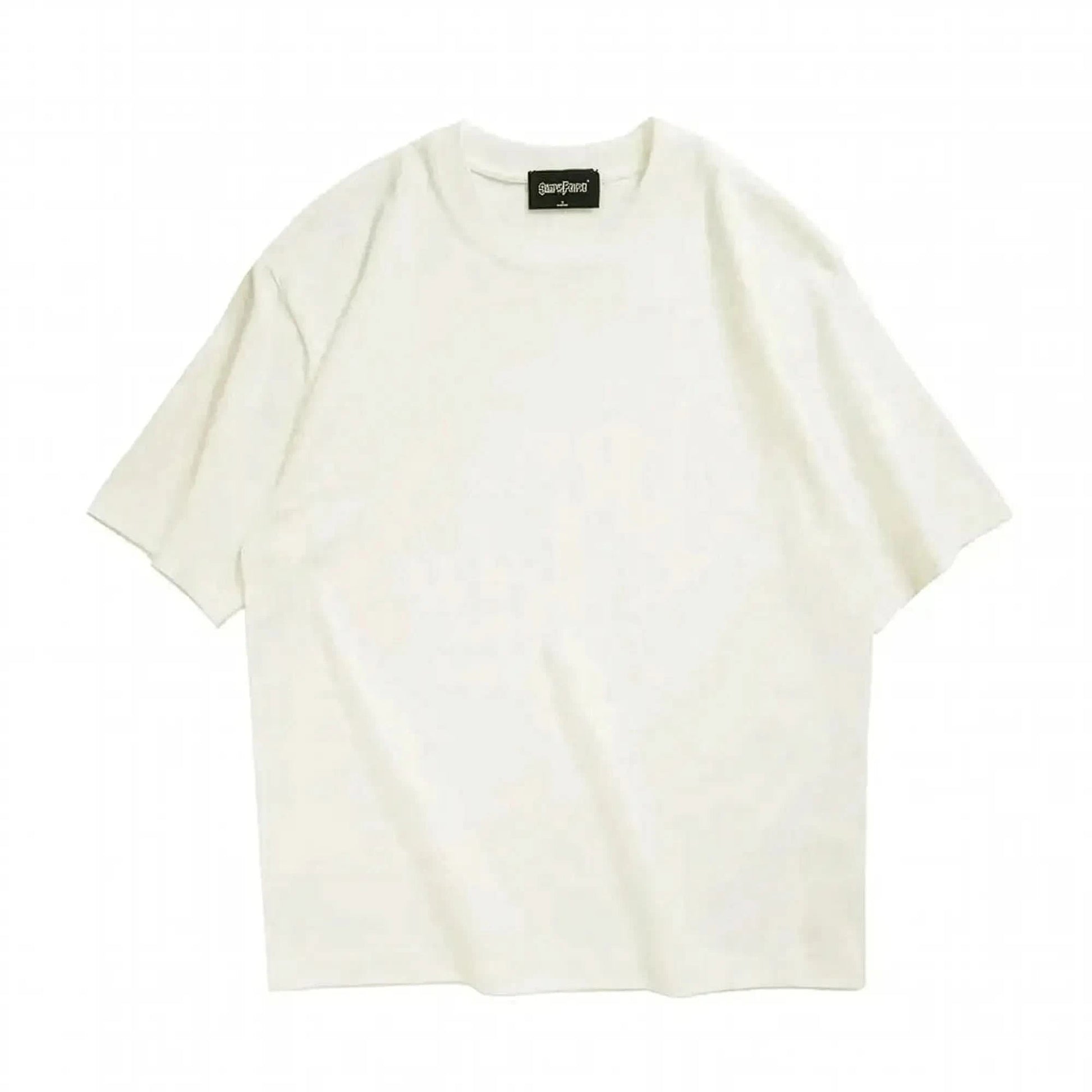 T-shirt oversize unisexe au style coréen casual - Saylana