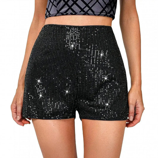 Taille haute à sequins pour un look club brillant Saylana