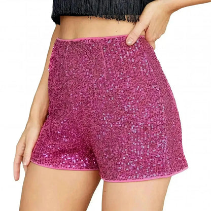 Taille haute à sequins pour un look club brillant - Saylana