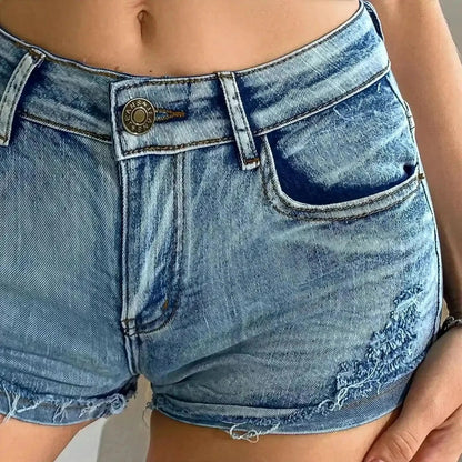 Taille haute en denim au style affirmé - Saylana
