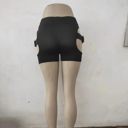 Taille haute froncée pour fessier galbé en mouvement-Saylana