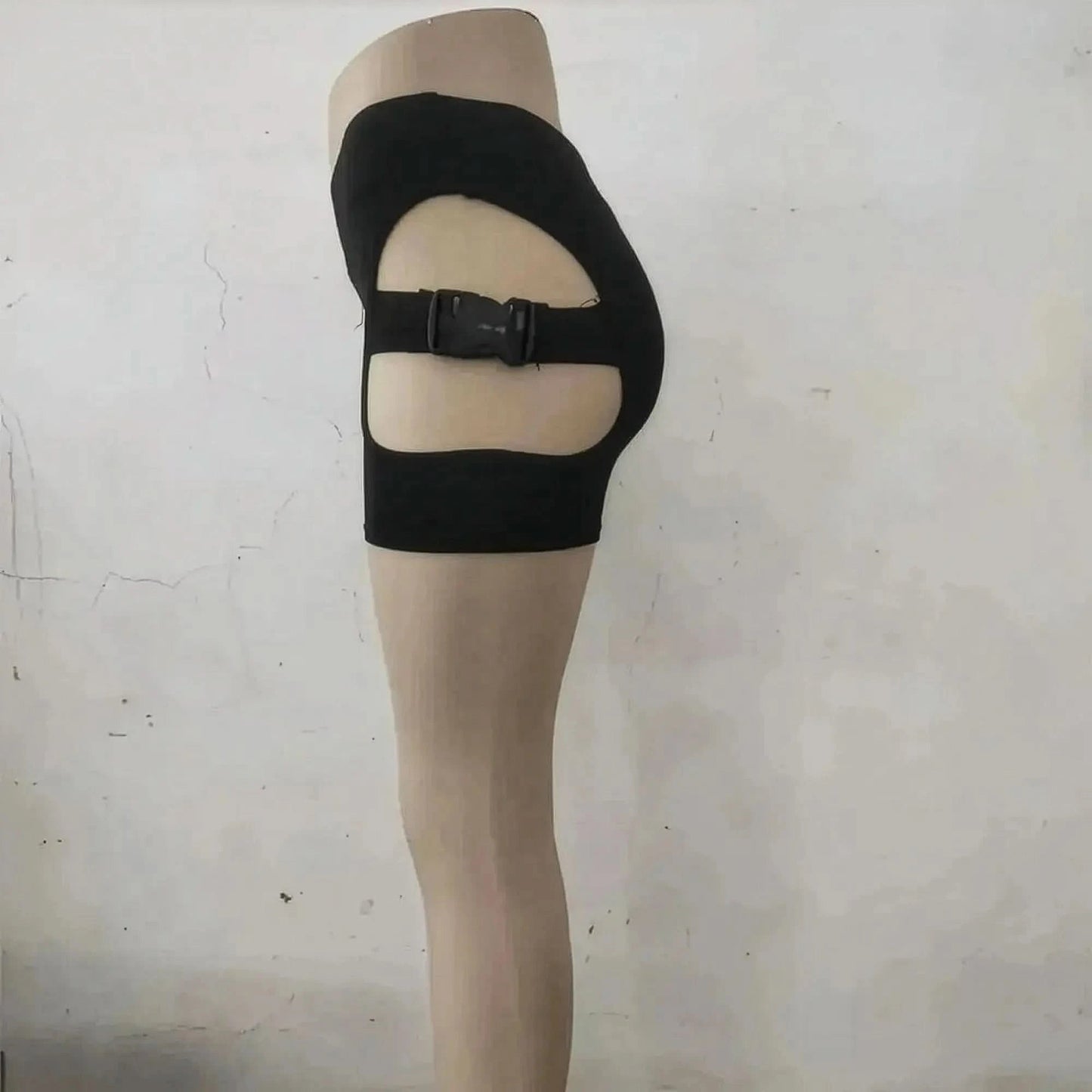 Taille haute froncée pour fessier galbé en mouvement - Saylana