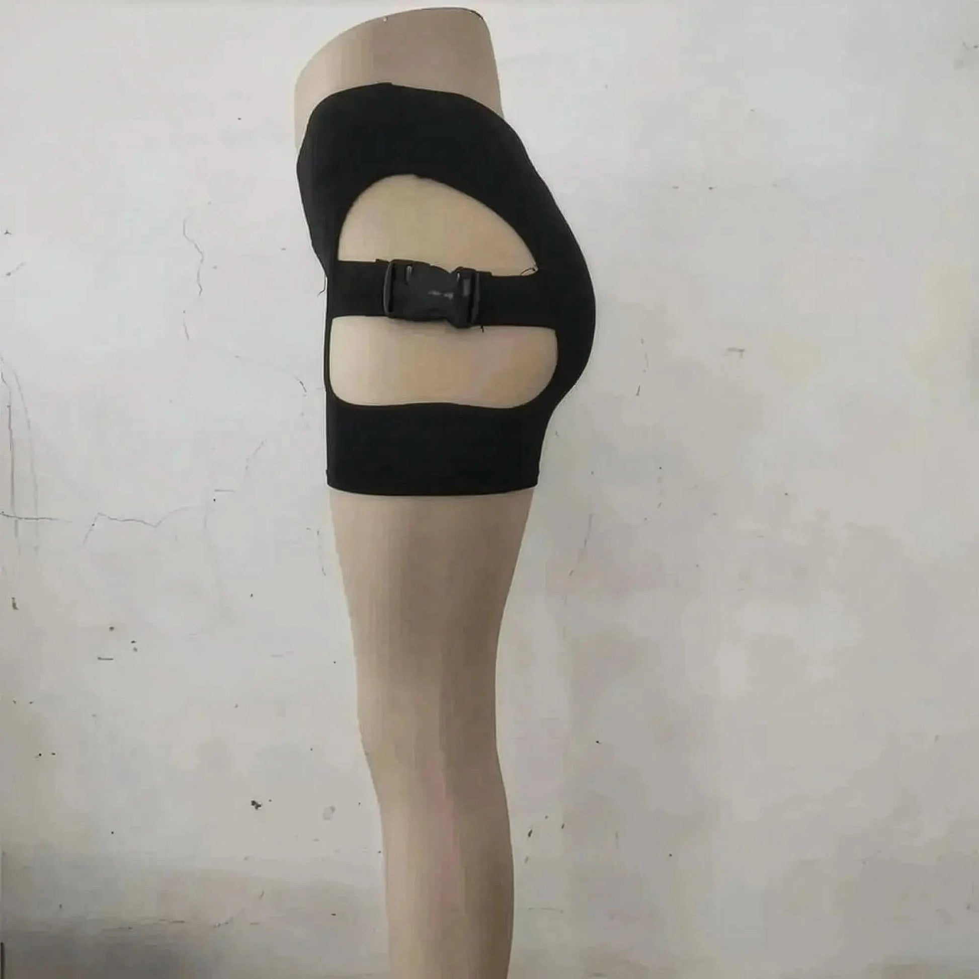 Taille haute froncée pour fessier galbé en mouvement - Saylana