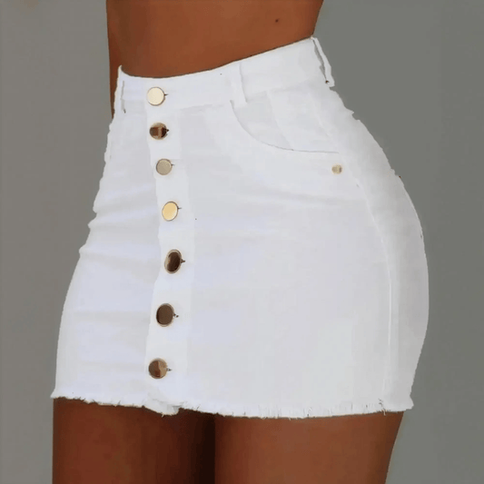 Taille Haute & Ourlet Effiloché - Saylana