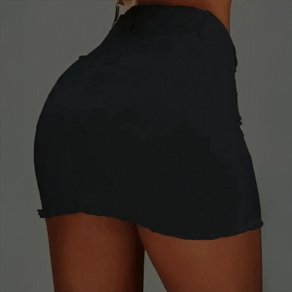 Taille Haute & Ourlet Effiloché - Saylana