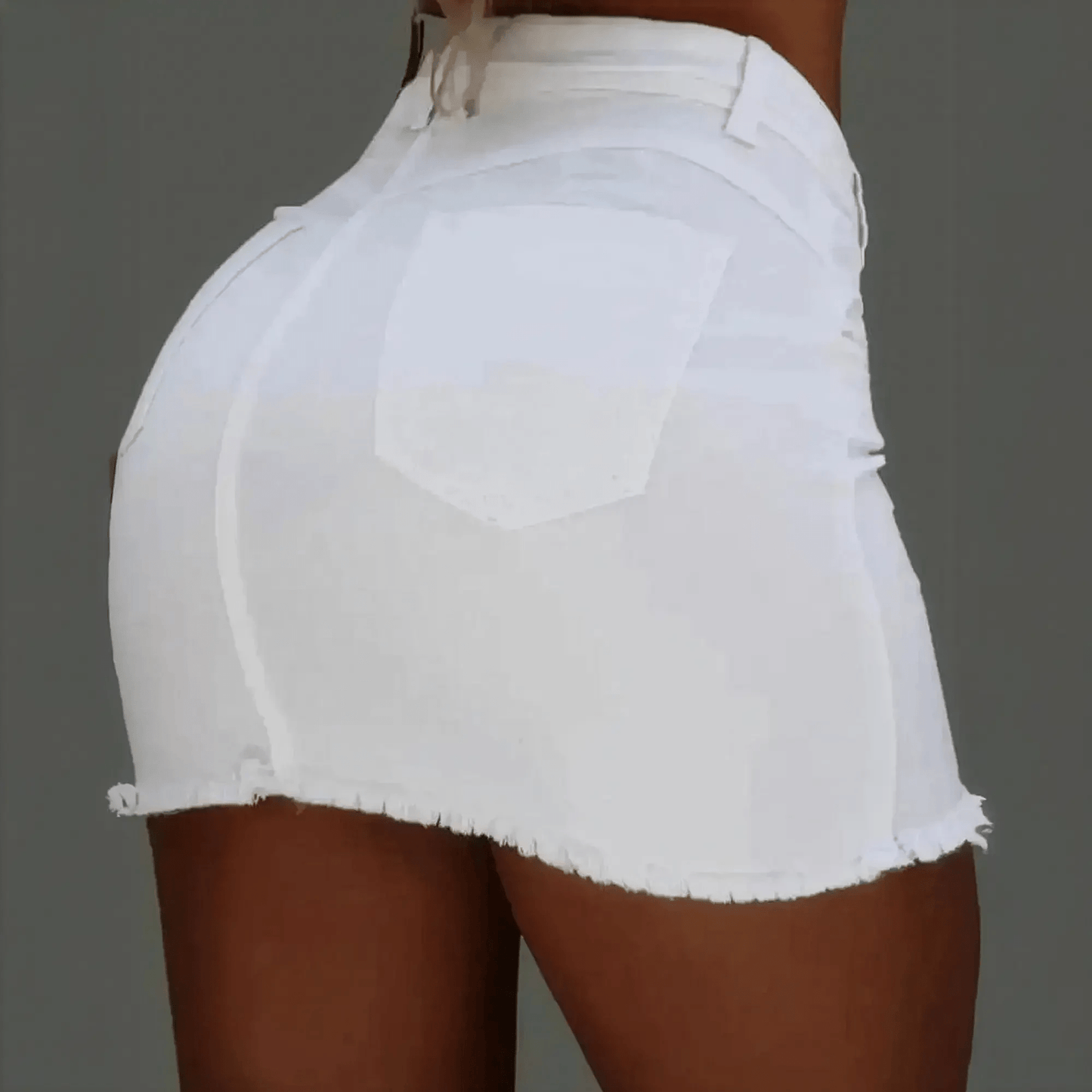 Taille Haute & Ourlet Effiloché - Saylana