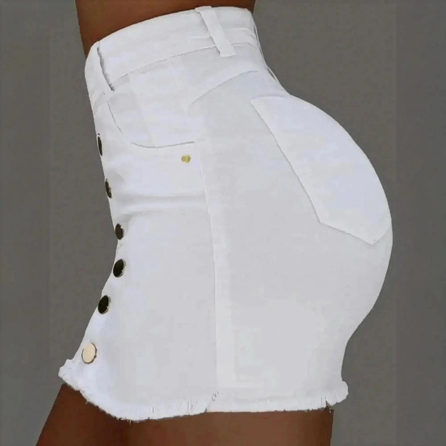 Taille Haute & Ourlet Effiloché - Saylana