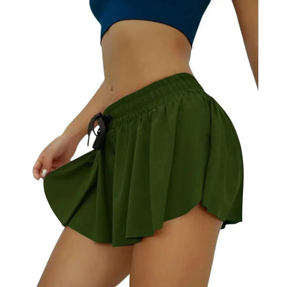 Taille haute unie pour look gym chic-Saylana
