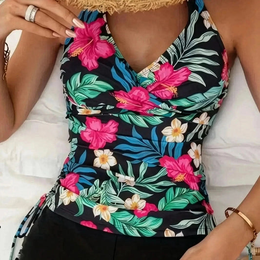 Tankini Imprimé Confort & Style Vacances - Saylana